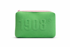 Green pouch with '1908' branding on a white background