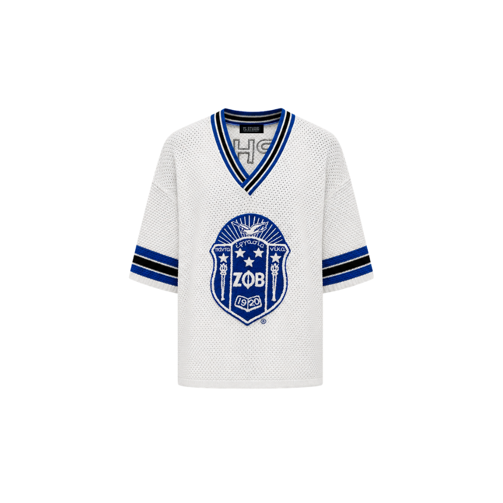 zeta phi beta jersey dress KNIT MESH – YL STUDIO Football jersey
